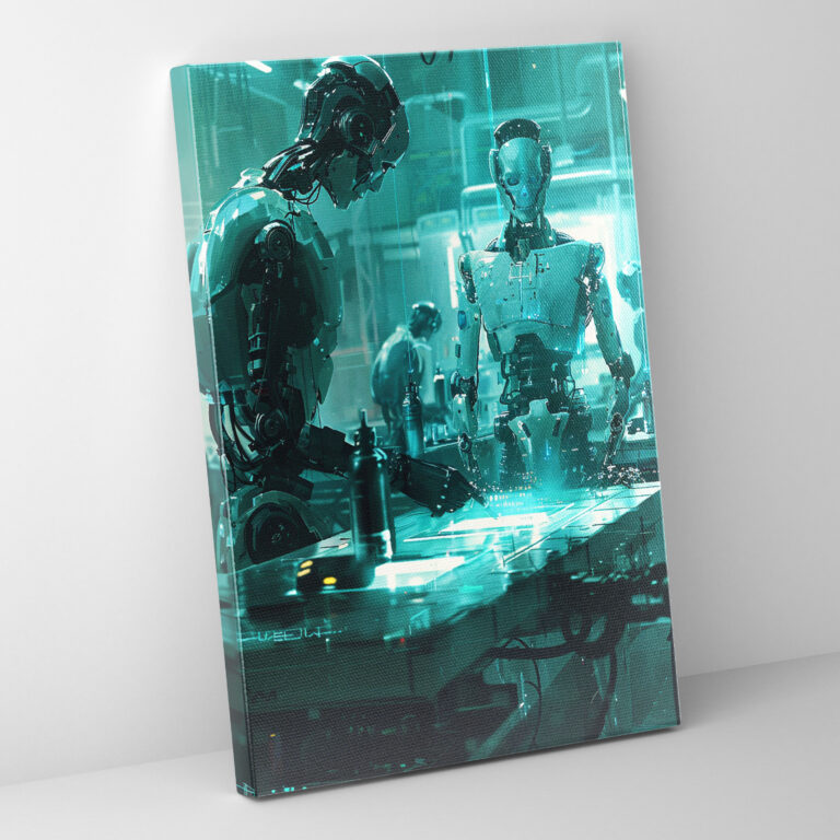 Futurism Art Style Canvas Print - Futurism, Wall Decoration, Home Decoration, Wall Art