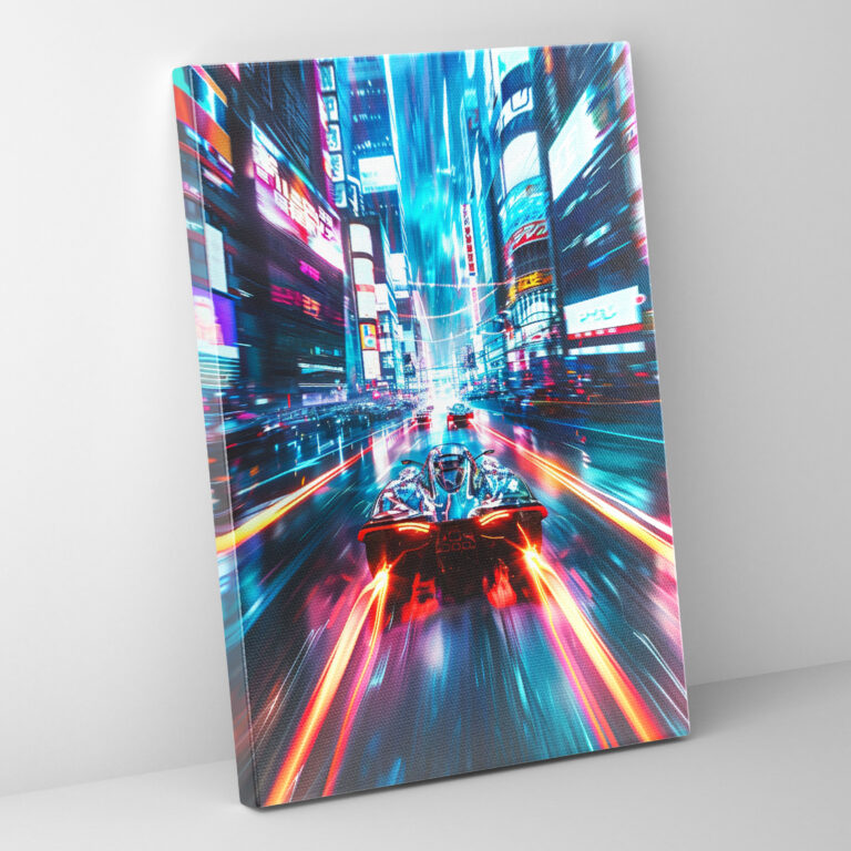 Futurism Art Style Canvas Print - Futurism, Wall Art, Canvas Wall Art, Home Decoration