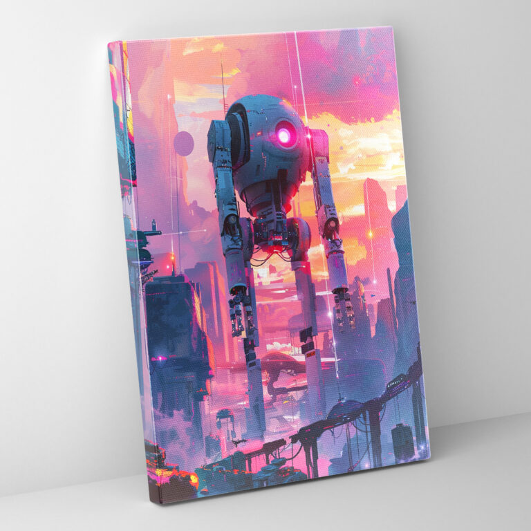 Futurism Art Style Canvas Print - Futurism, Wall Art, Canvas Wall Art, Home Decoration