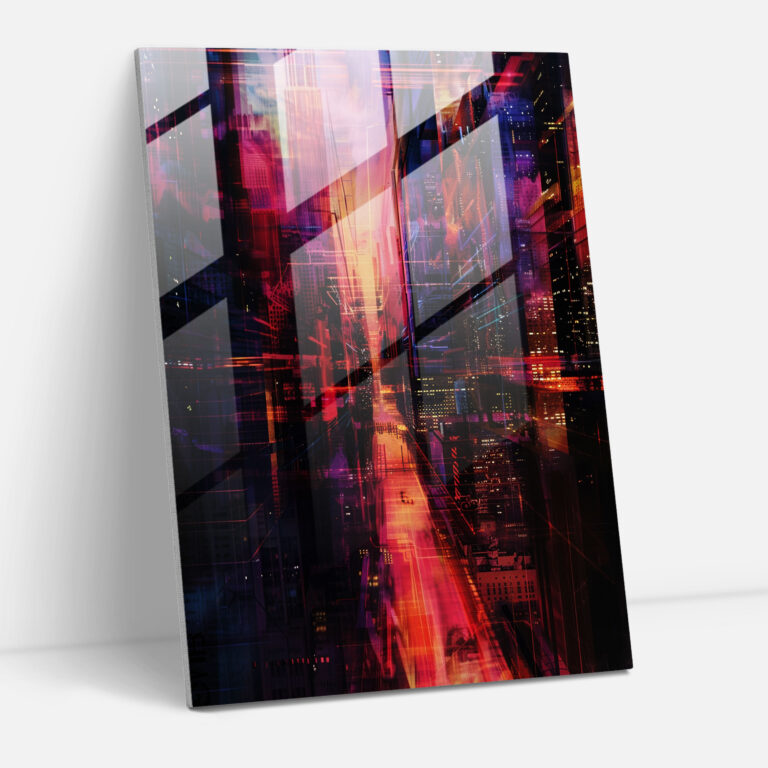 Futurism Art Style Glass Art - Futurism, Glass Art, Glass Print, Futurism Art Style