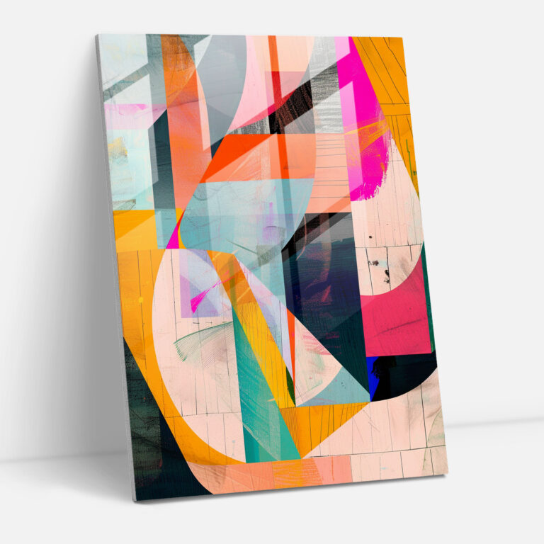 Futurism Art Style Glass Wall Art - Futurism, Glass Wall Art, Modern Art, Futurism Art Style