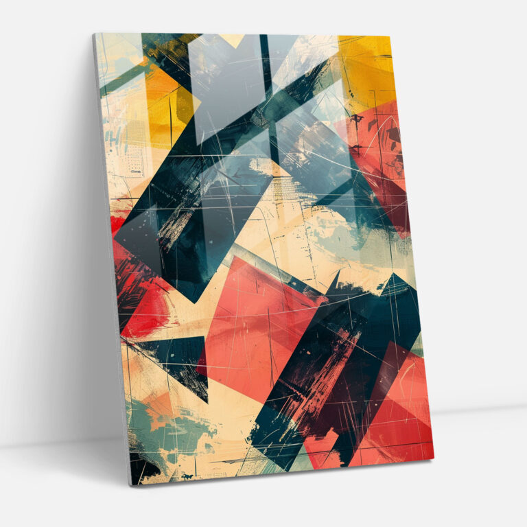 Futurism Art Style Glass Wall Art - Futurism, Futurism Art Style, Wall Decoration, Modern Art