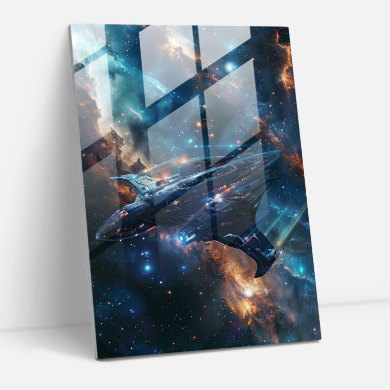 Futurism Glass Art Wall Decoration - Futurism, Home Decoration, Futurism Art Style, Wall Decoration