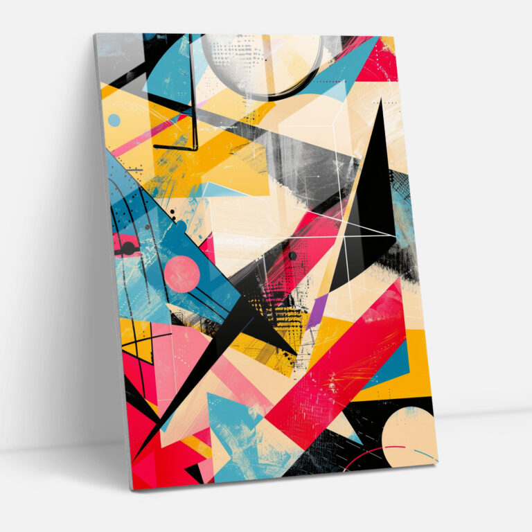 Futurism Home Decoration Glass Print - Futurism, Wall Decoration, Home Decoration, Glass Wall Art