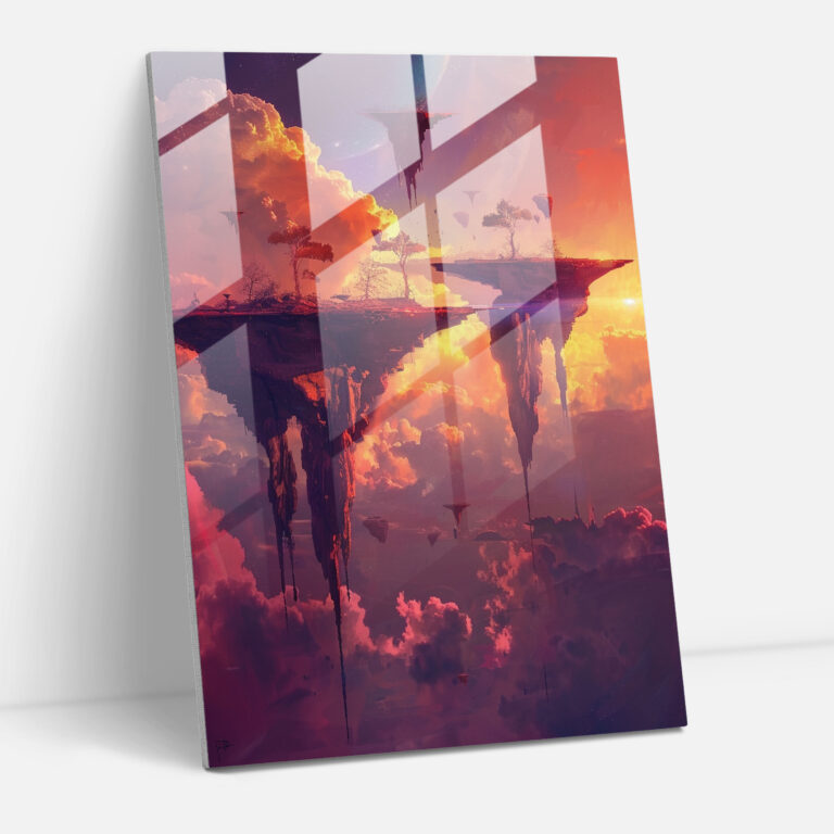 Futurism Glass Art Home Decoration - Futurism, Home Decoration, Wall Decoration, Glass Wall Art