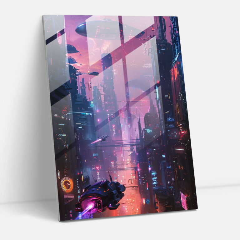 Futurism Wall Art - Futurism, Glass Print, Wall Decoration, Home Decoration