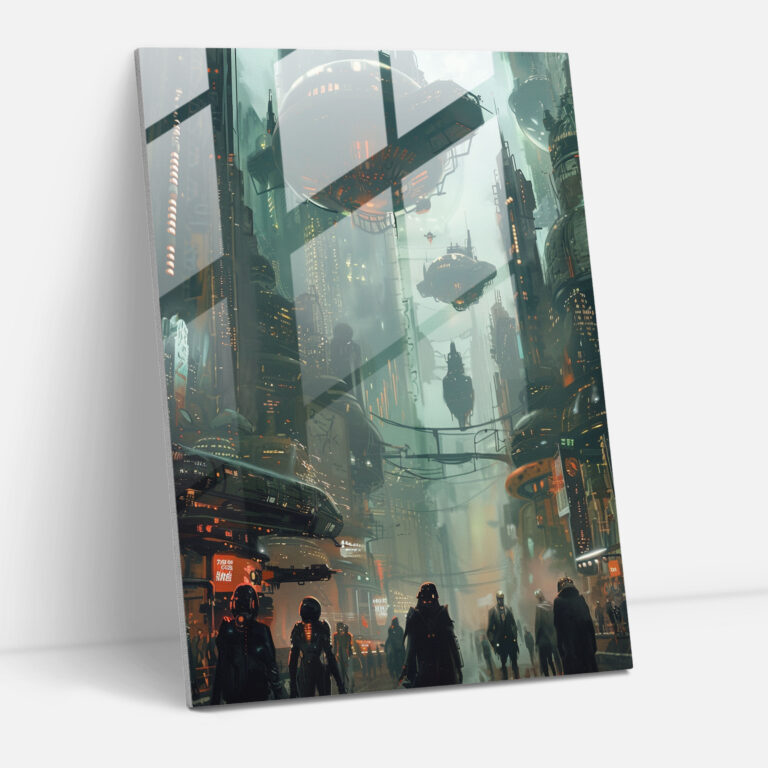 Futurism Wall Decoration - Futurism, Wall Decoration, Modern Art, Glass Wall Art