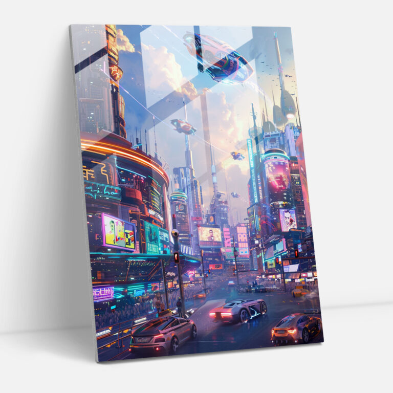 Futurism Glass Wall Art - Futurism, Futurism Art Style, Home Decoration, Modern Art