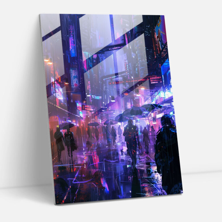 Futurism Glass Art - Futurism, Futurism Art Style, Wall Decoration, Glass Print