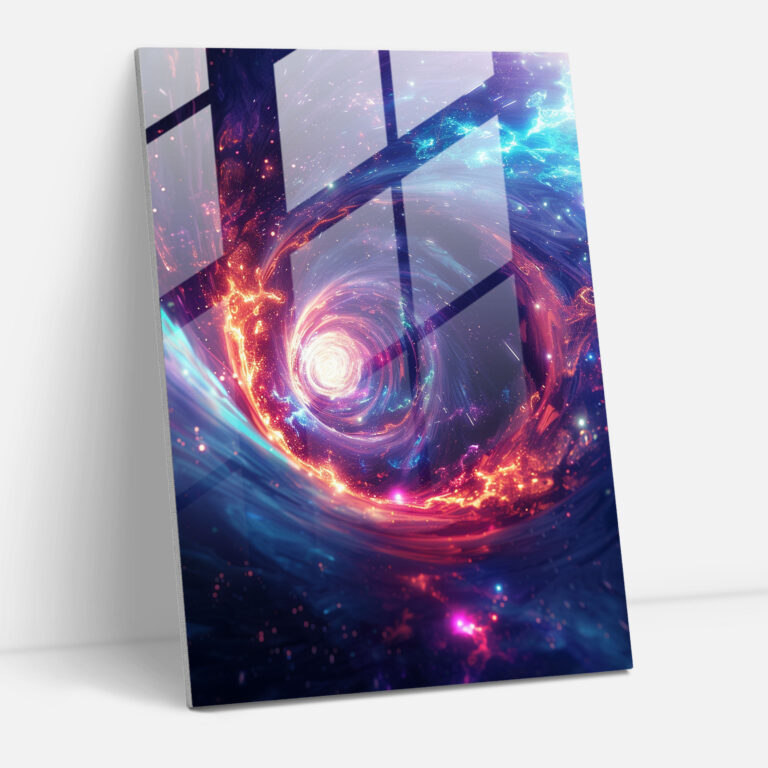 Futurism Modern Art - Futurism, Home Decoration, Wall Decoration, Glass Wall Art