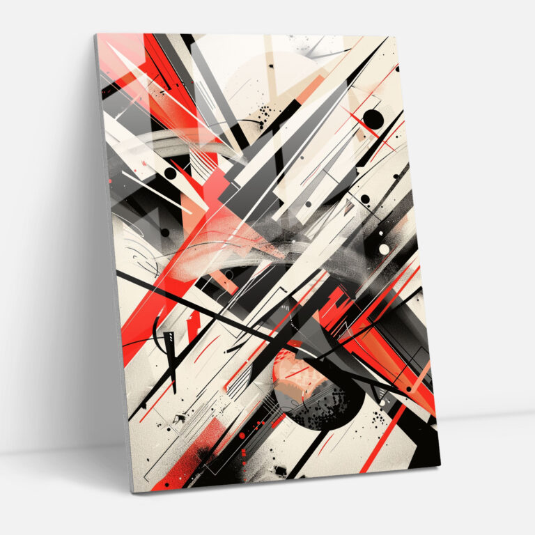 Futurism Wall Decoration - Futurism, Futurism Art Style, Glass Print, Glass Art