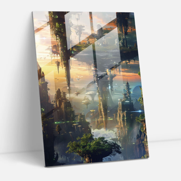 Futurism Glass Print - Futurism, Futurism Art Style, Glass Print, Home Decoration