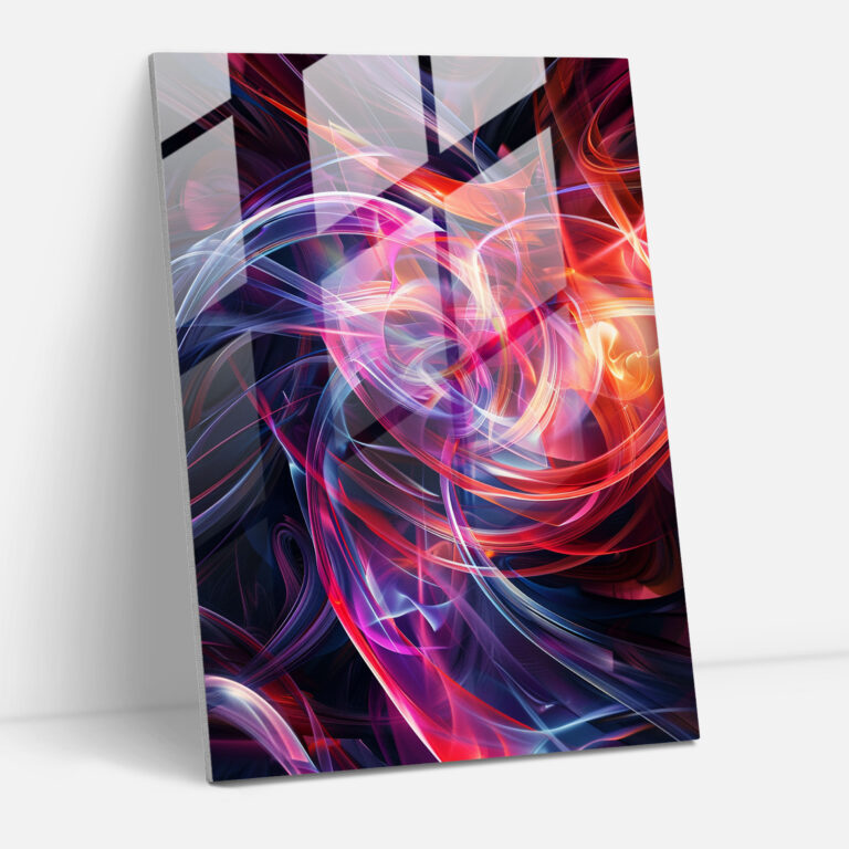 Futurism Glass Wall Art - Futurism, Wall Decoration, Glass Wall Art, Modern Art