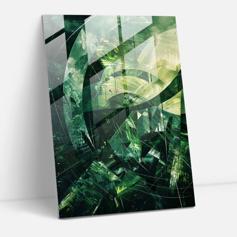 Futurism Wall Decoration - Futurism, Modern Art, Glass Print, Futurism Art Style
