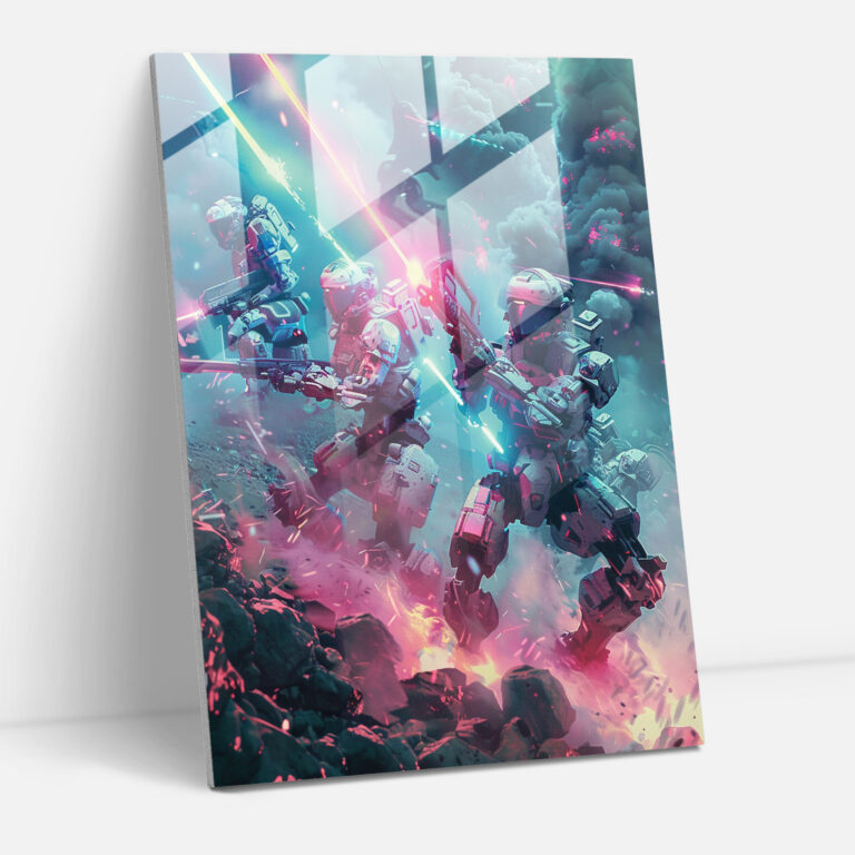 Futurism Wall Decoration - Futurism, Glass Print, Glass Art, Modern Art