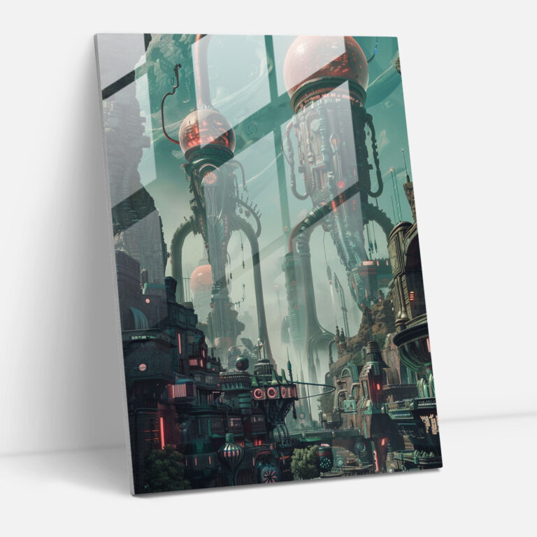 Futurism Glass Art - Futurism, Futurism Art Style, Home Decoration, Wall Decoration
