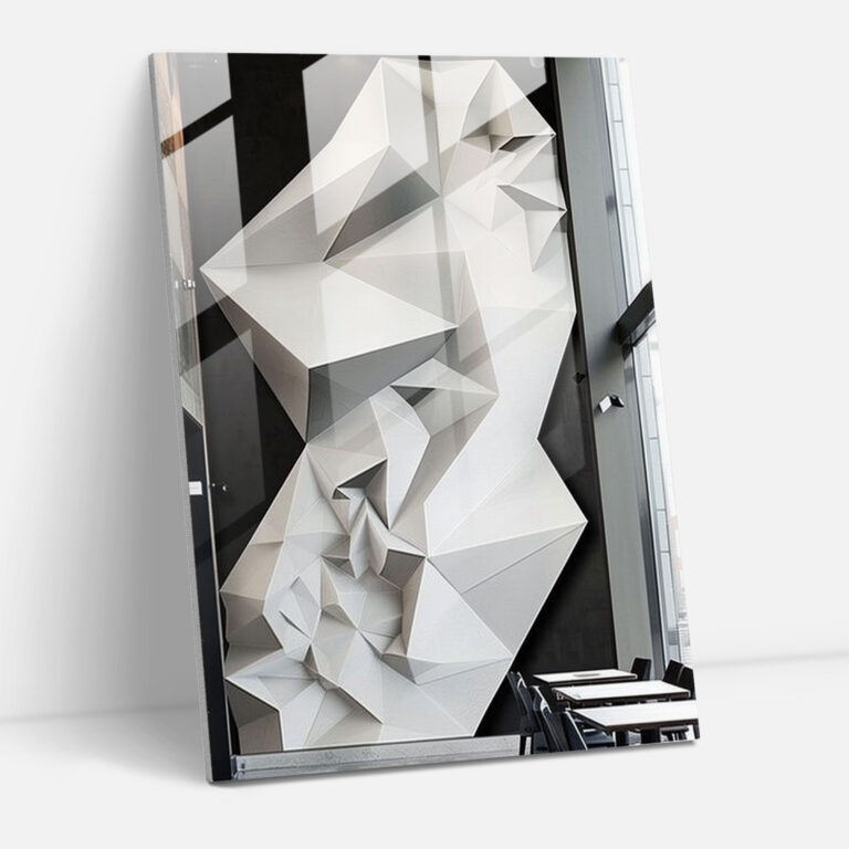 Futurism Art Style Wall Decoration - Geometric Shapes - Futurism, Futurism Art Style, Modern Art, Geometric Shapes