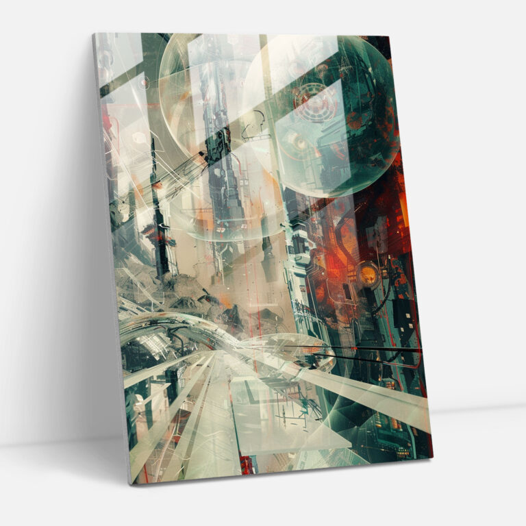 Futurism Art Style Glass Art - Futurism, Glass Art, Modern Art, Futurism Art Style