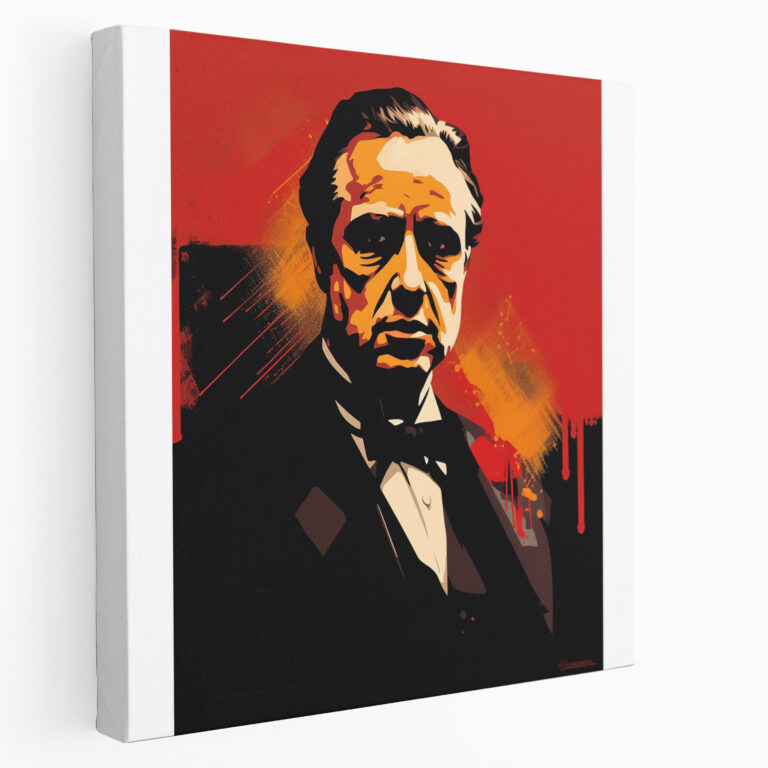 Godfather Canvas Print - Vintage Movie Poster - Godfather, Wall Decoration, Vintage Movie Poster, Canvas Print