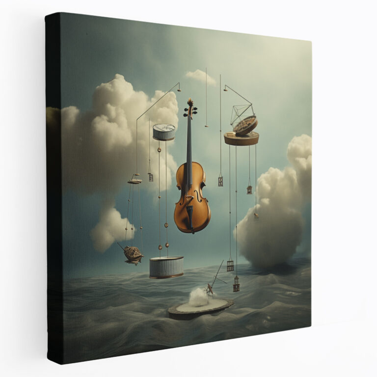 Godfather Surreal Canvas Print - Godfather, Imagination, Canvas Print, High Quality