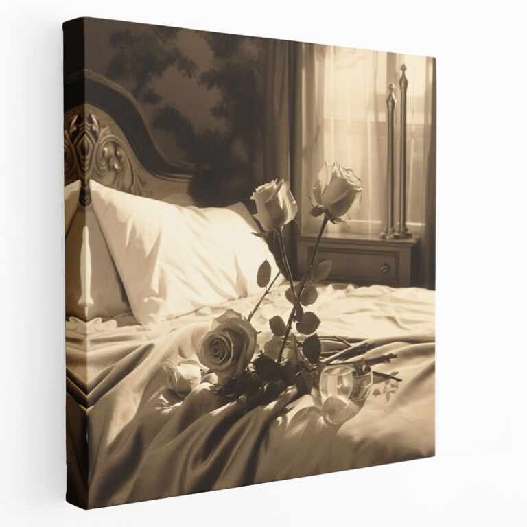 Godfather Rose Canvas - Godfather, Home Decoration, Bed, Canvas