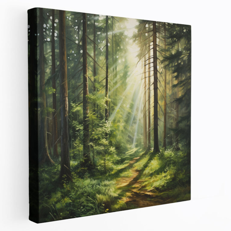 Green Pine Canvas Print - Green Pine, Canvas Print, Home Decoration, Green Pine