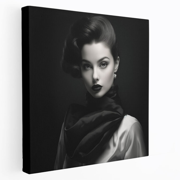 Hermes Canvas Print - Vintage Black And White Wall Art - Hermes, Classic, Hermes, Canvas