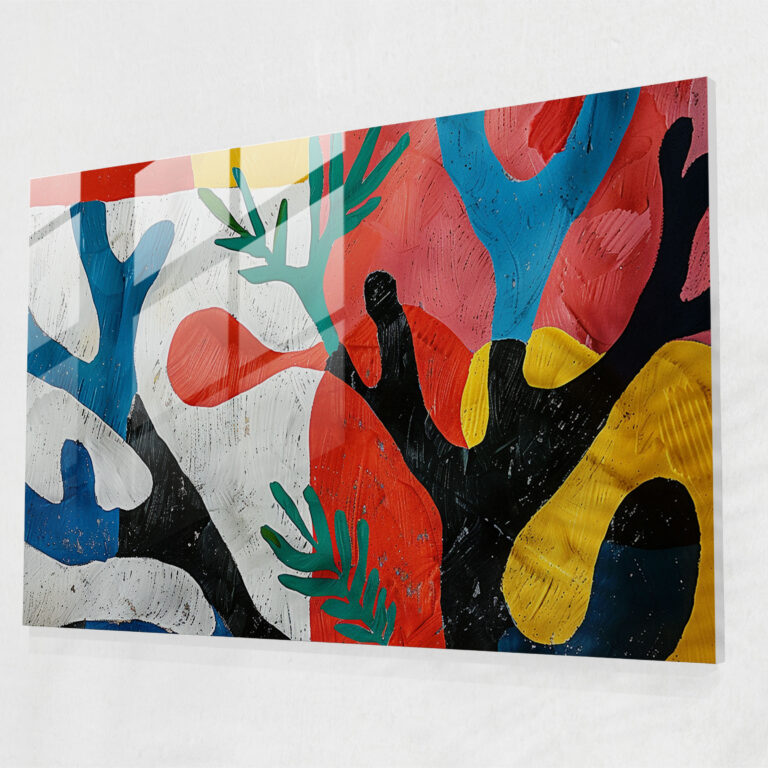 Henri Matisse Glass Print - Dynamic Lines - Henri Matisse, Glass Art, Home Decoration, Glass Wall Art