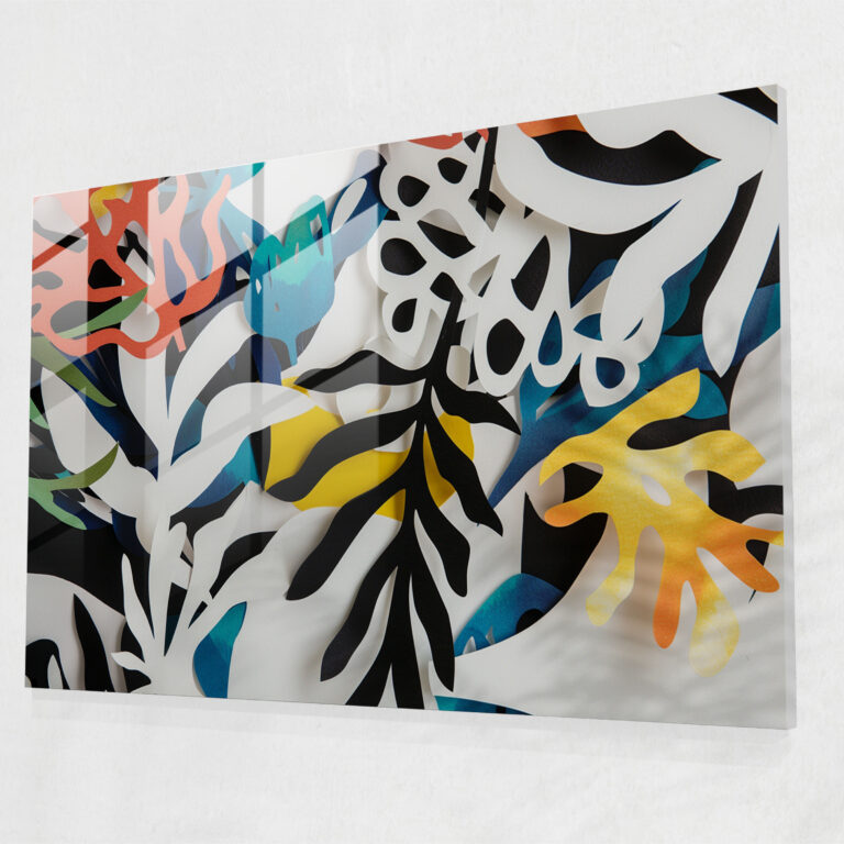 Henri Matisse Wall Decoration - Intricate Cutouts - Henri Matisse, Intricate Cutouts, Glass Wall Art, Modern Art