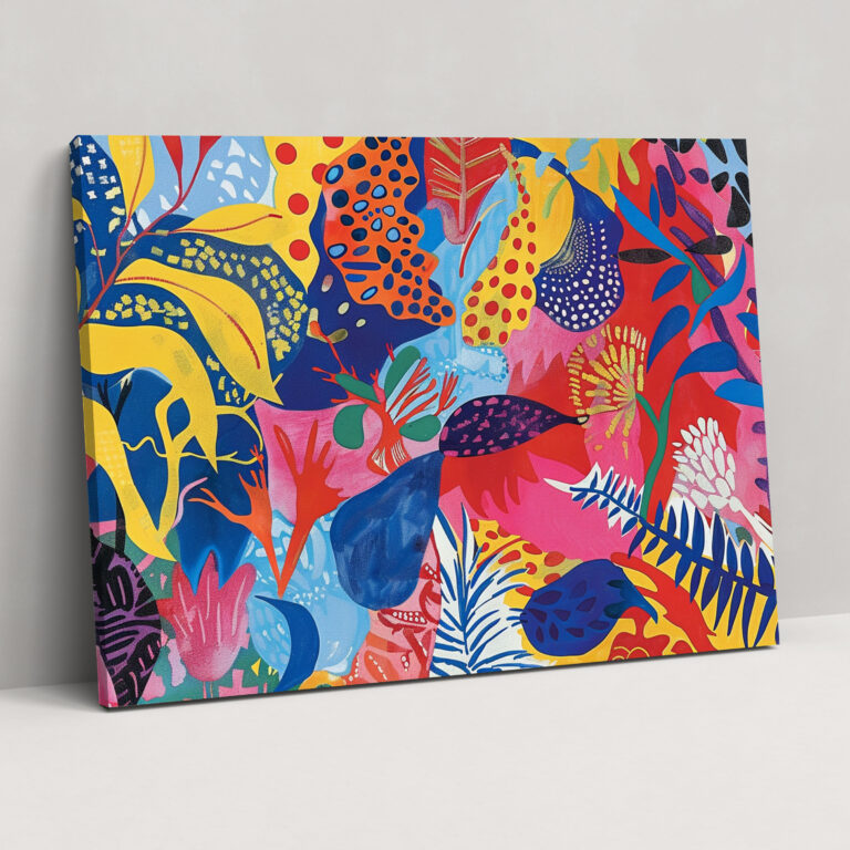 Henri Matisse Style Canvas Print - Henri Matisse, Wall Art, Wall Decoration, Home Decoration