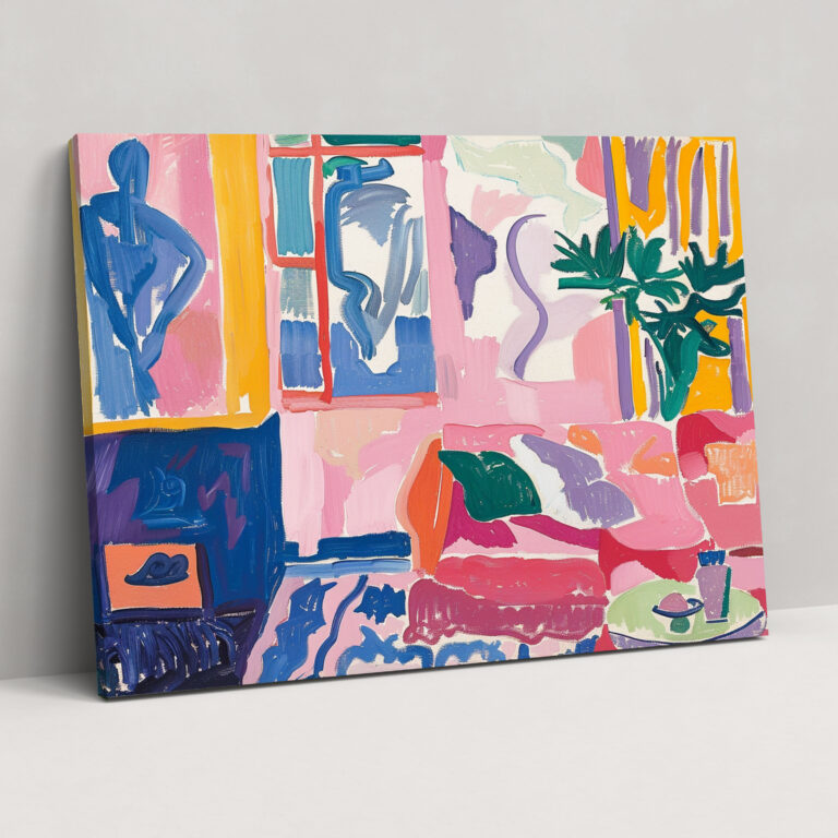Henri Matisse Figurative Canvas Print - Henri Matisse, Canvas Print, Home Decoration, Wall Decoration