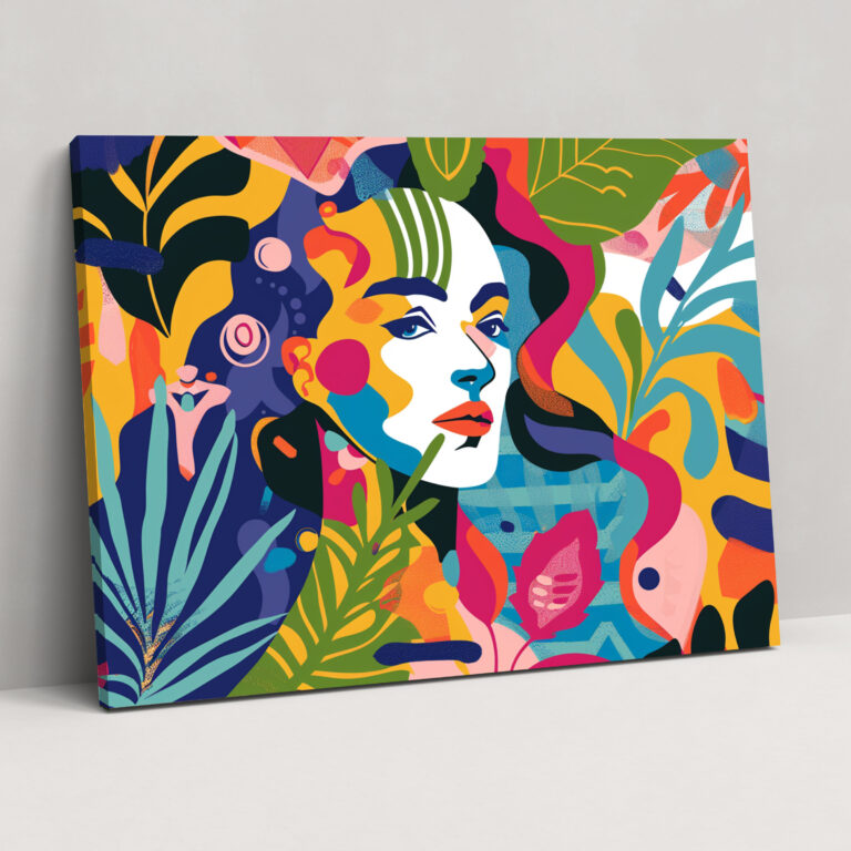 Henri Matisse Graphic Canvas Print - Henri Matisse, Bold, Modern Artistry, Graphic Composition