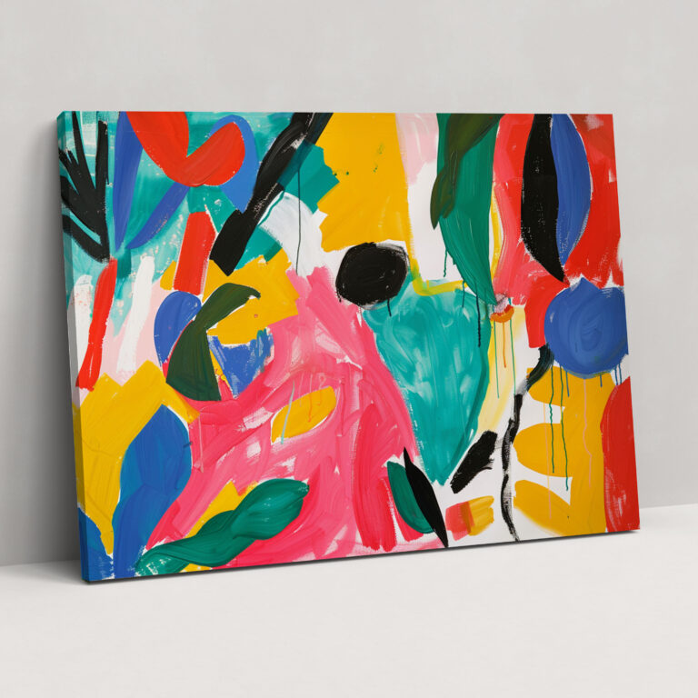Henri Matisse Brushstrokes Canvas Print - Henri Matisse, Wall Art, Statement Piece, Dynamic Composition