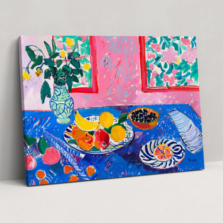 Henri Matisse Still Life Wall Art - Henri Matisse, Home Decoration, Canvas Wall Art, Henri Matisse
