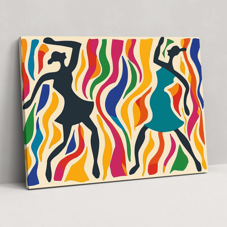 Henri Matisse Dancing Figures Wall Art - Henri Matisse, Wall Art, Home Decoration, Wall Decoration