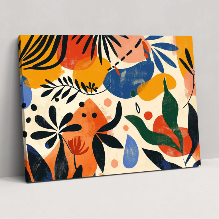 Henri Matisse Abstract Shapes Wall Art - Henri Matisse, Wall Art, Home Decoration, Henri Matisse