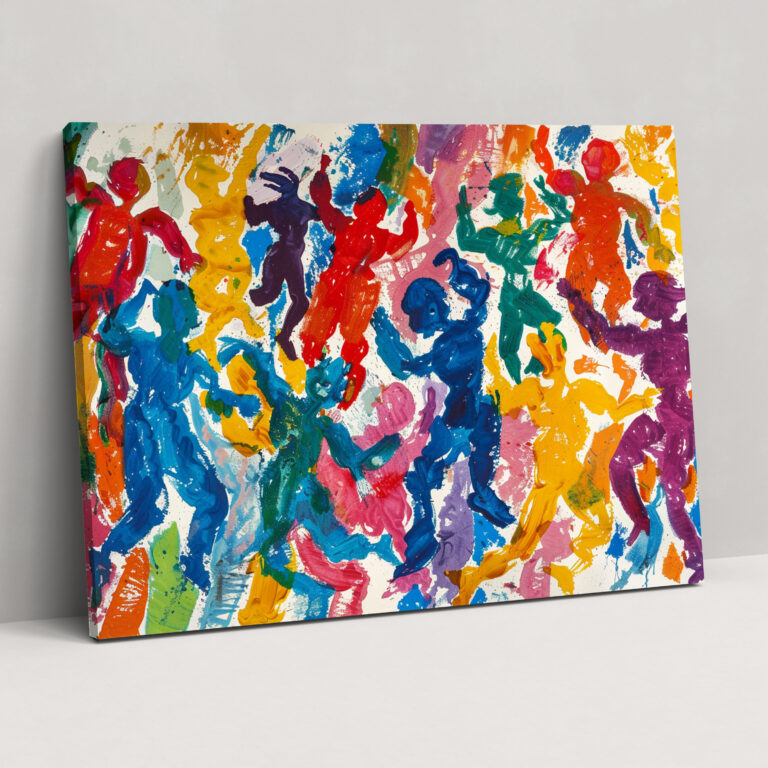 Henri Matisse Dancing Figures Canvas Print - Henri Matisse, Canvas, Home Decoration, Wall Art