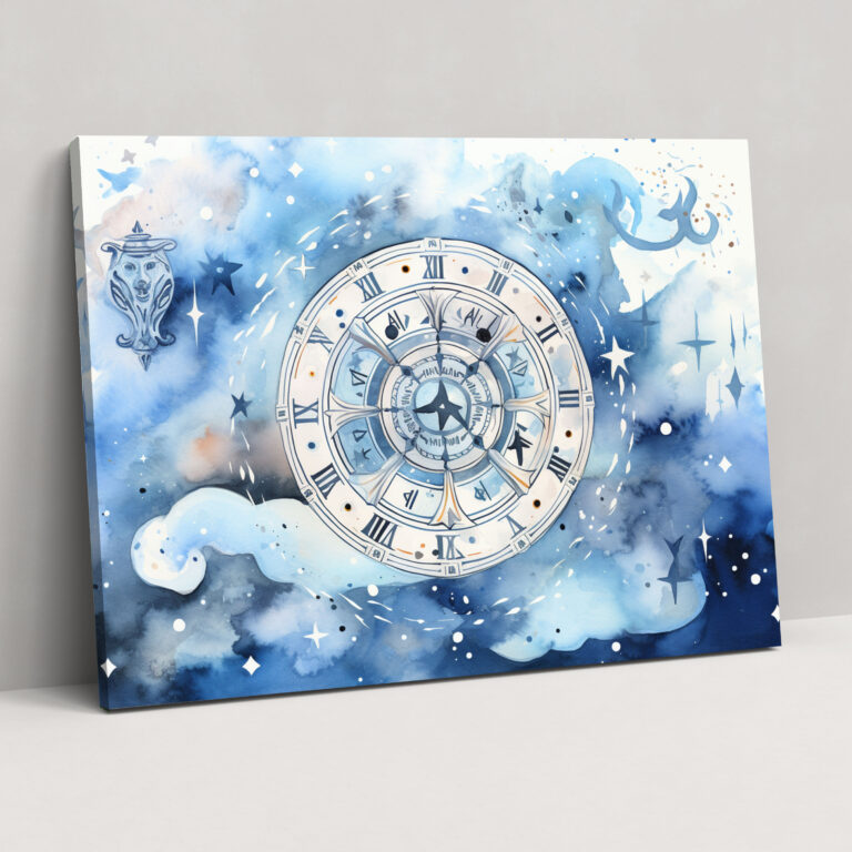 Horoscope Wall Art - Horoscope, Zodiac Symbols, Astrology, Wall Art