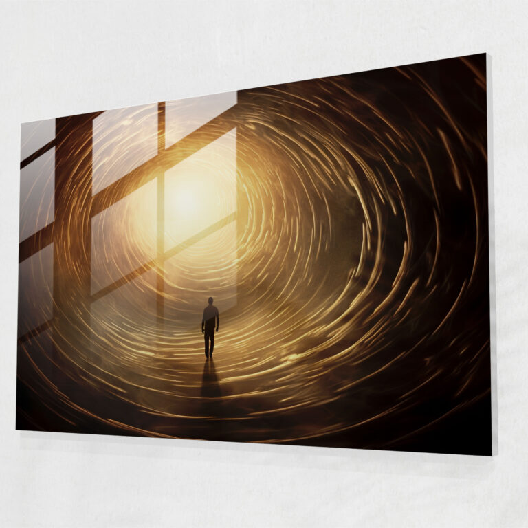 Hypnosis Glass Wall Art - Hypnosis, Home Decoration, Modern Art, Intrigue