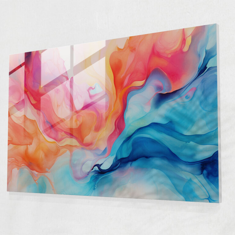 Hypnosis Modern Art - Hypnosis, Wall Decoration, Watercolor Painting, Energy