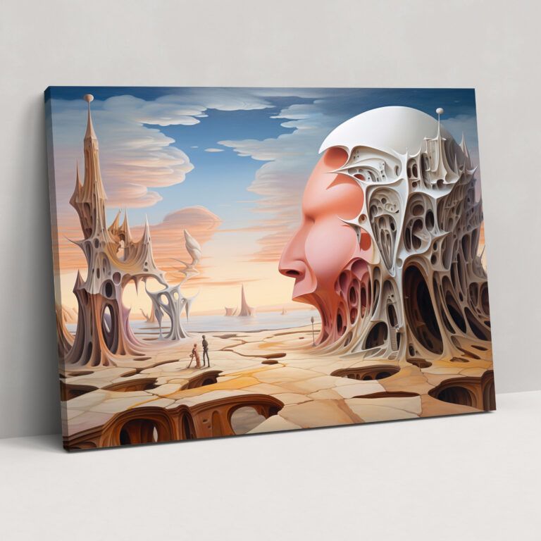 Hypnotic Dimension Wall Art - Hypnosis, Wall Art, Home Decoration, Otherworldly Scene