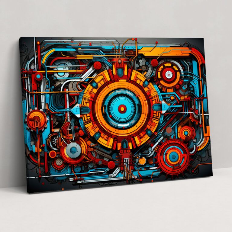 Esotericism Wall Decoration - Illuminati, Canvas Print, Canvas, Canvas Wall Art