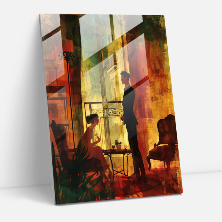 Johannes Vermeer Home Decoration Glass Print - Johannes Vermeer, Glass Wall Art, Johannes Vermeer, Wall Decoration