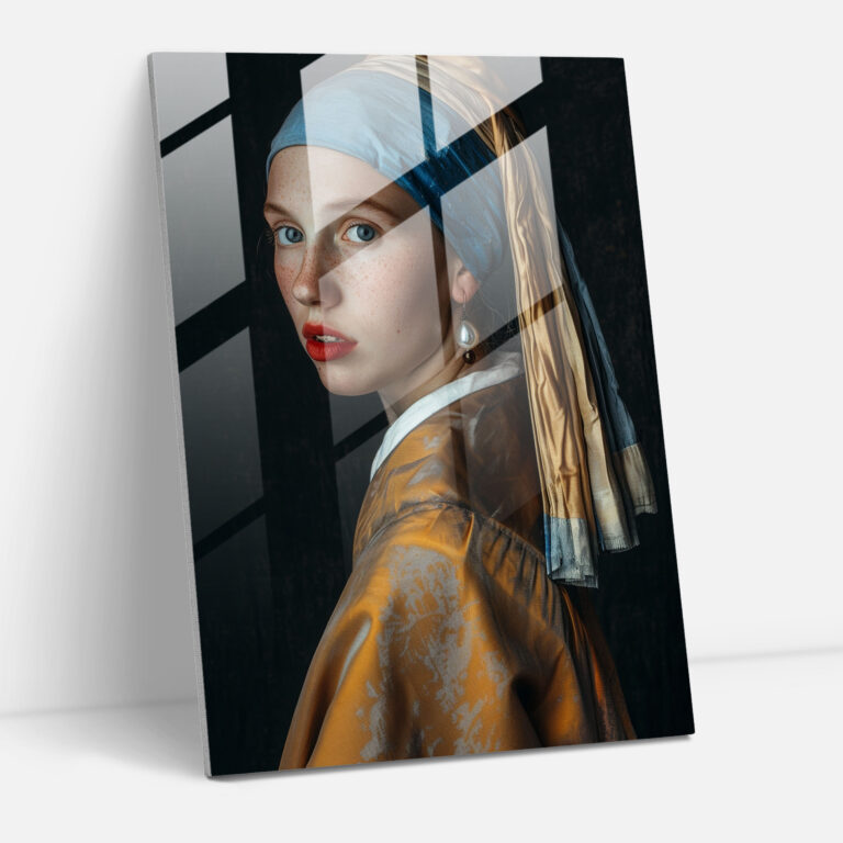 Pearl Earring Glass Wall Art - Johannes Vermeer, Johannes Vermeer, Glass Art, Wall Decoration