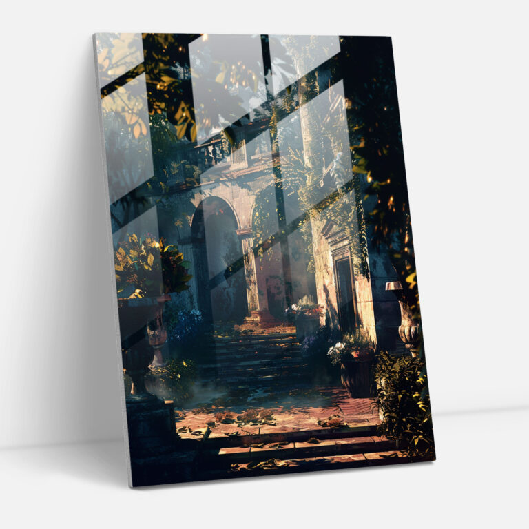 Mystery In Nature Glass Print - Johannes Vermeer, Wall Decoration, Modern Art, Glass Print