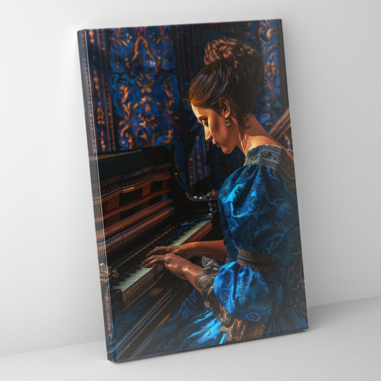 Johannes Vermeer Wall Art - Johannes Vermeer, Wall Art, Classical Music Art, Musical Wall Decoration