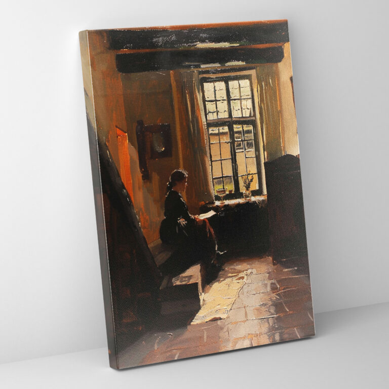 Johannes Vermeer Canvas Print - Johannes Vermeer, Wall Art, Home Decoration, Canvas Print