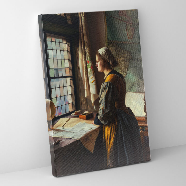 Johannes Vermeer Wall Art - Johannes Vermeer, Wall Art, Wall Decoration, Home Decoration