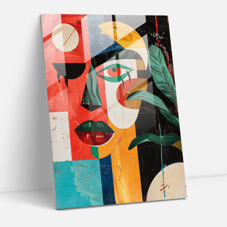 Frida Kahlo Style Glass Wall Decoration - Frida Kahlo Eserleri, Wall Decoration, Frida Kahlo Style, Glass Wall Decoration