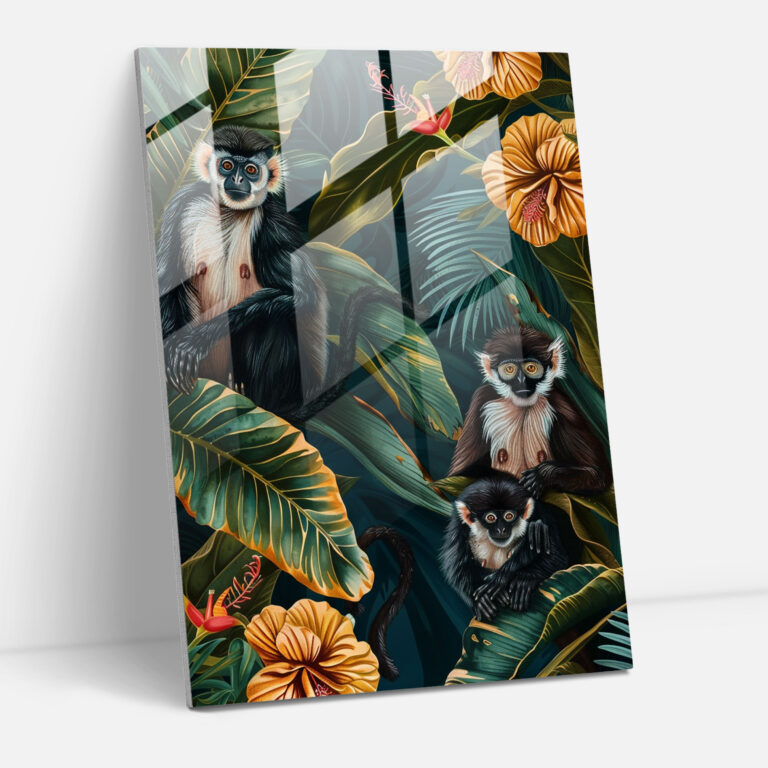 Frida Kahlo Style Glass Art - Frida Kahlo Eserleri, Home Decoration, Frida Kahlo Style, Glass Wall Art